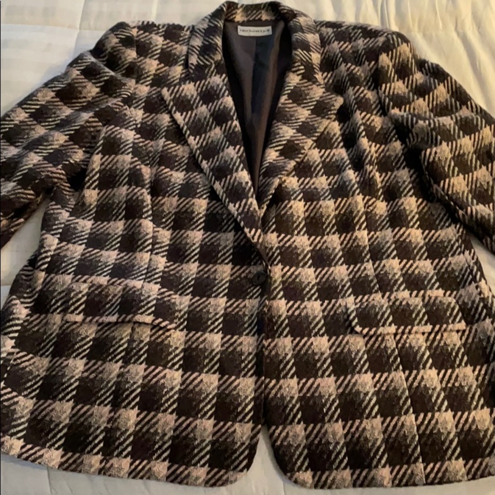 Plaid blazer